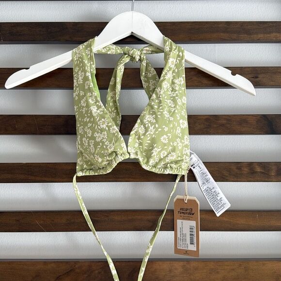 Billabong Wild West Ditsy Multi Halter Top - Picture 10 of 11